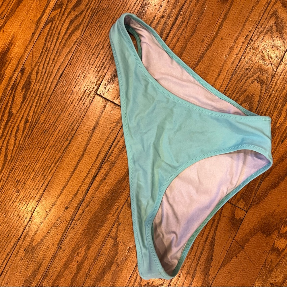 Victoria secret medium blue bikini bottom